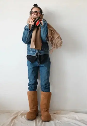 chiiiibag 테이퍼드 데님 팬츠 새상품 38 사이즈