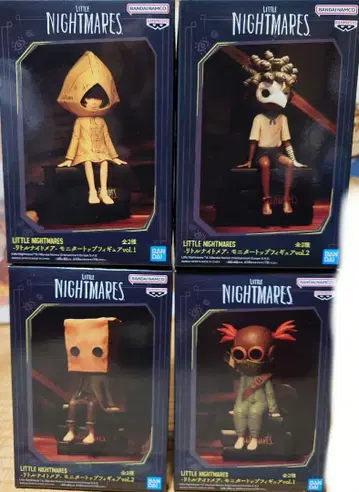 리틀 나이트메어 피규어 4체 세트