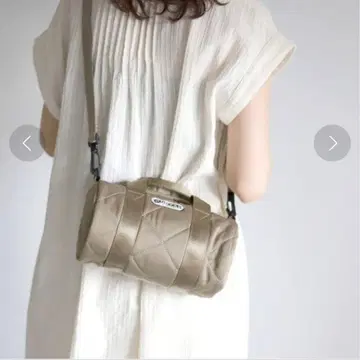 새상품급 OUTDOOR 아웃도어 SLOBE 별주 퀼트 미니 롤 숄더백