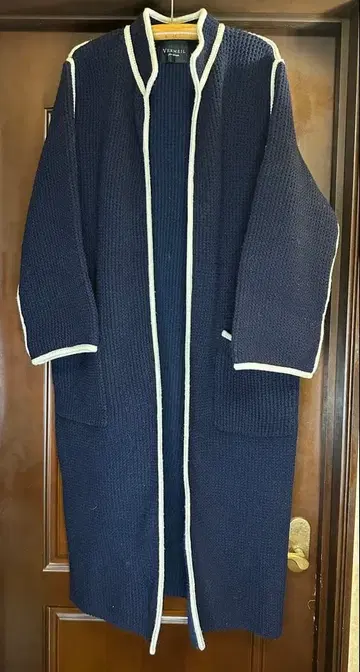 베르메이유 페예나 파이핑 롱 가디건