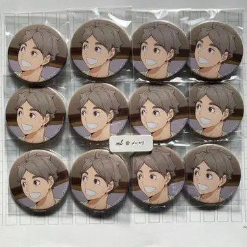 하이큐 이온 페어 결전 전야 캔뱃지 스가와라 코시