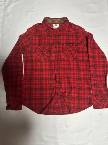 에드하디 ed hardy 플란넬 셔츠 체크 셔츠 남성용