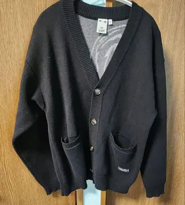 x-girl 페이스 니트 가디건