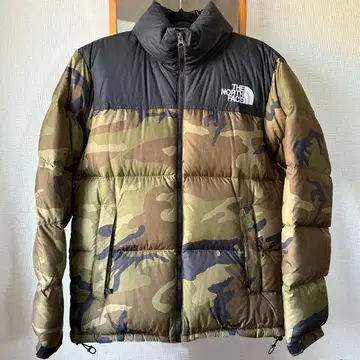 THE NORTH FACE 카모플라쥬 다운 자켓