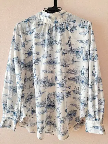 [미사용 새상품!] 쿠미쿄쿠 토와루도주이 블라우스 와이드 팬츠 셋업