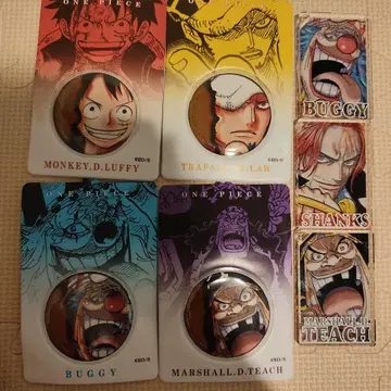 원피스 핀 배지 세트