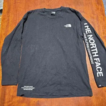 THE NORTH FACE 블랙 긴팔 셔츠