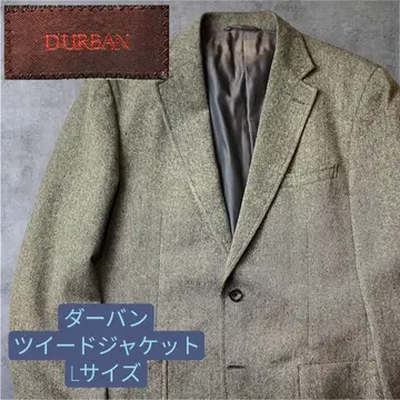 더반 트위드 테일러드 자켓 일본제