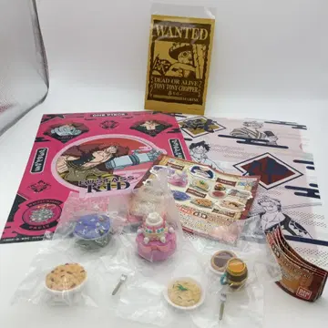 ONE PIECE 굿즈 묶음 판매 피규어 씰 클리어 파일