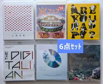 낱개 판매 가능 [ 6개 세트 ] 아라시 라이브 블루레이 묶음 판매