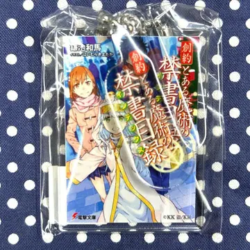 어떤 마술의 금서목록 가샤 도서 아크릴 키링