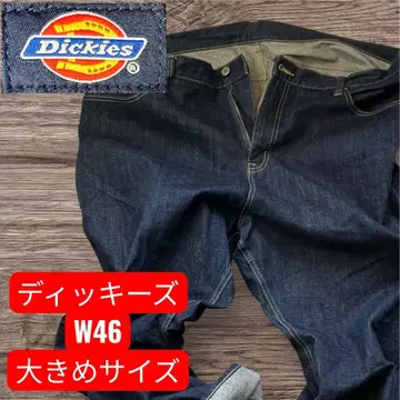디키즈 스트레이트 데님 다크 블루 W46 빅 사이즈