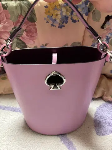 미사용에 가까운, kate spade 버킷형 핸드백 핑크 2way