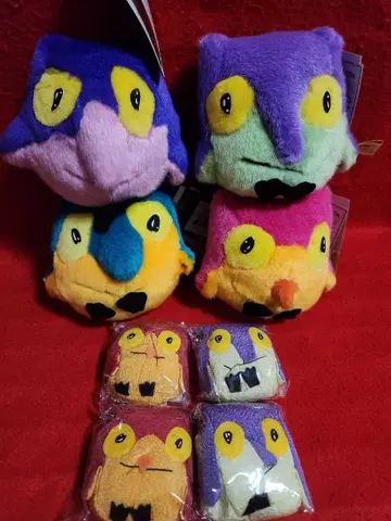 나가노 올림픽 스노우 레츠 봉제 인형 4종 & 오테다마 마스코트