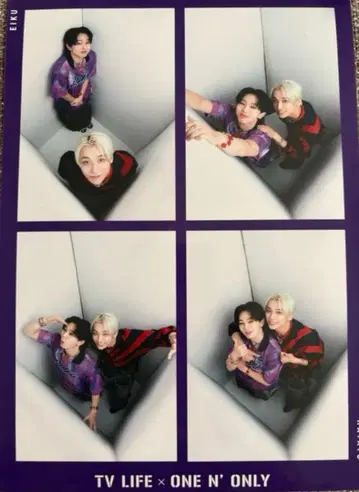 TV LIFE x ONE N' ONLY 포토 카드 EIKU HAYATO