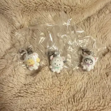 표시 액세서리 산리오 포근포근 스노우 포차코 폼폼푸딩