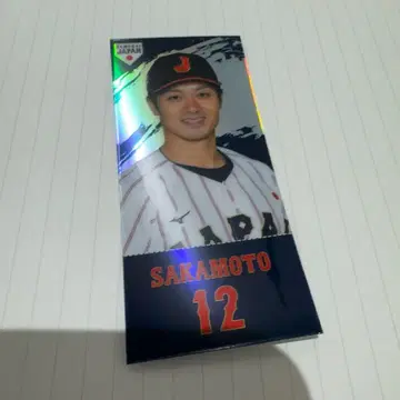 사무라이 재팬 키라 스티커 사카모토 세이시로 한신 타이거즈