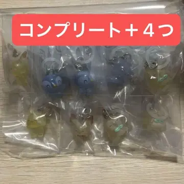 포켓피스 메지루시 가챠 마스코트 메지루시 액세서리 컴플리트 + 4개