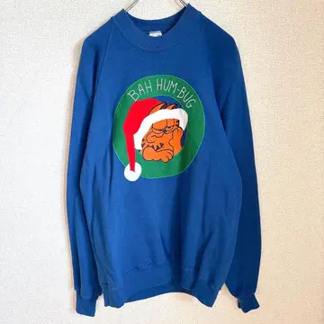 JERZEES 80s90s USA제 가필드 캐릭터 산타 L