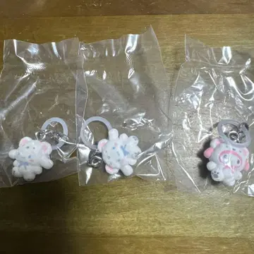 산리오 포근포근 스노우 메지루시 액세서리