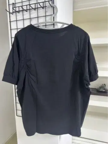 반팔 T셔츠 블랙 / 포토 프린트