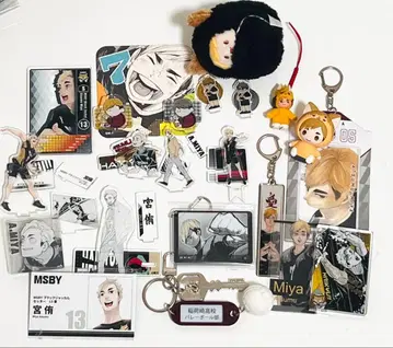 하이큐!! 미야 아츠무 아크릴 스탠드 키링 타피누이 묶음 판매