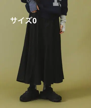 BEAMSBOY 데님 플레어 스커트