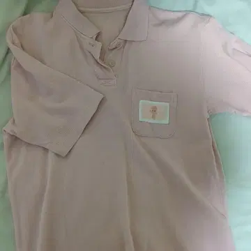 PINK HOUSE 피케 셔츠 반팔 핑크 큐피