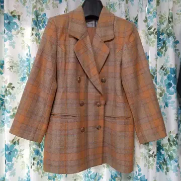 KILORUAN 캐시미어 혼방 울 더블 자켓 코트