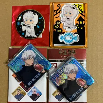 주술회전 극장판 말큐브 아크릴 스탠드 글리터 캔뱃지 고죠 사토루