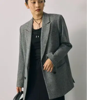 BABYLONE 네프 트위드 자켓