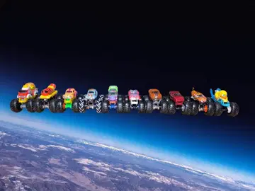 Hot Wheels 핫휠 몬스터 트럭 10대 세트