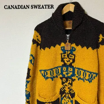 CANADIAN SWEATER 카우친 스웨터 토템폴 구제 의류