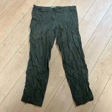 LOFT 올리브 그린 여성용 치노 팬츠 카키 팬츠 캐주얼