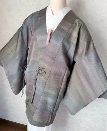 s07 새상품급 순수 실크 롱 도중착 화장 68