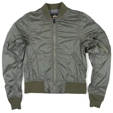 새상품급 Alpha Industries MA-1 자켓 S 사이즈 올리브