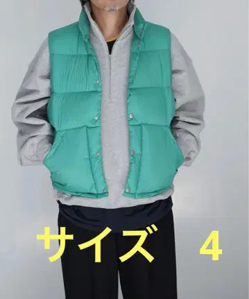 auralee 25aw 다운 베스트 사이즈 4 미사용 새상품