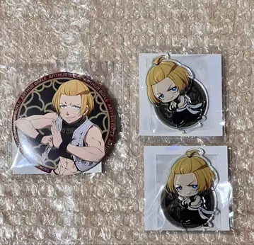 불꽃 소방대 3장 제비뽑기당 아서 캔뱃지 아크릴 스탠드