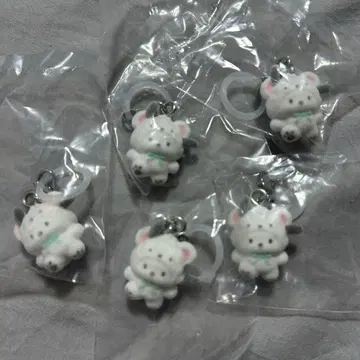 메지루시 액세서리 산리오 포근포근 스노우 헬로키티 포차코