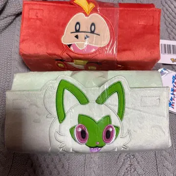 포켓몬 냐오하 뜨아거 티슈 케이스 캐릭터 굿즈