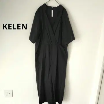 KELEN 케렌 카슈쿨 살로펫 점프수트 올인원 블랙