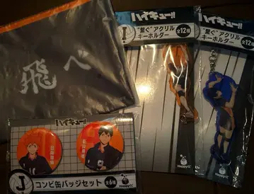 해피 복권 하이큐!! 히나타 쇼요 카게야마 토비오 세트