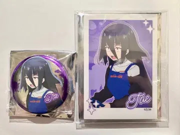 야마다 타에 좀비랜드 사가 BOOKOFF 카드+ 캔뱃지 2세트