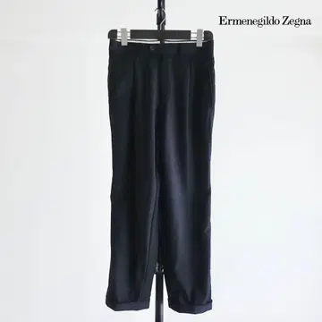 [극상품] Ermenegirdo Zegna 솔리드 울 트라우저