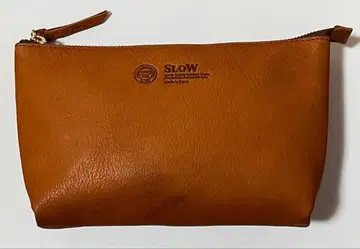 SLOW 파우치 M 사이즈 카멜