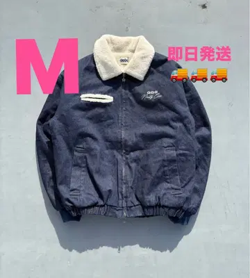 9090 Bullet Logo Boa Denim Jacket