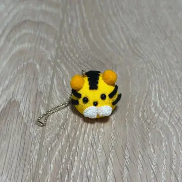 [ 미사용 새상품 ] 호랑이 펠트 키링 호랑이