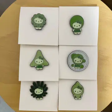 모키티 일본관 핑 배지 6개