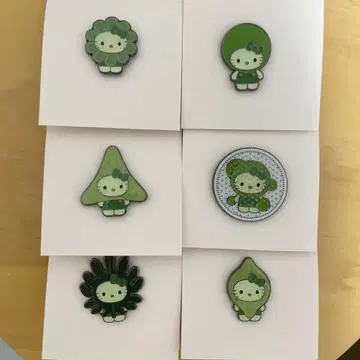 모키티 일본관 핑 배지 6개