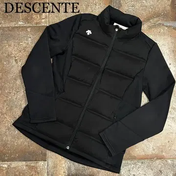 DESCENTE 데상트 골프 다운 자켓 블랙 긴팔